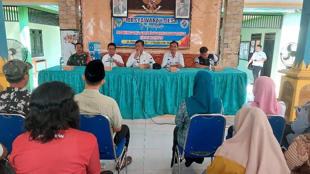 Musyawarah Desa Banjardowo Bahas Perencanaan Pembangunan Tahun 2025 dan Dilanjutkan Pembinaan Lomba Desa Bersinar
